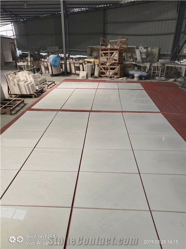 China New Bianco Venatino Marble Floor Tile