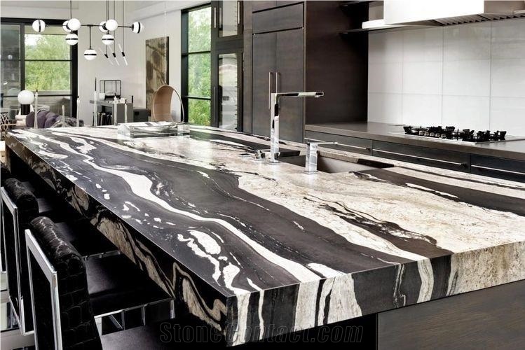 Galaxy Black Marble Walling Mosaic Tile