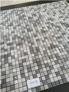 Grey Glass Mosaic Tile