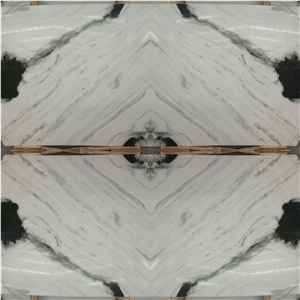 Panda White Marble Walling Tile