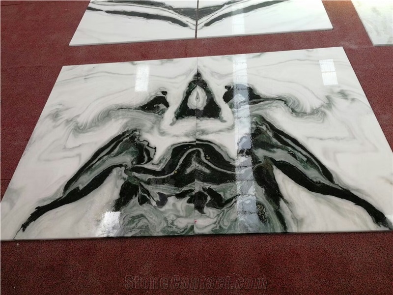 Panda White Marble Walling Tile
