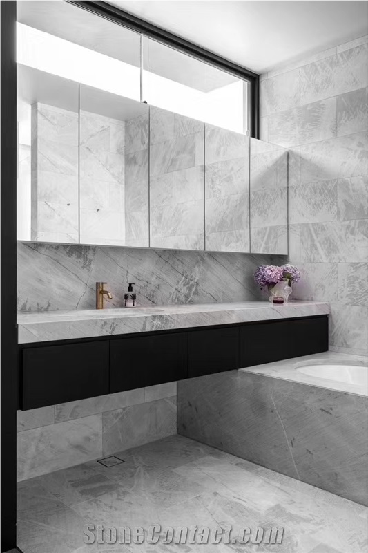 Van Gogh Grey Marble for Floor Tile
