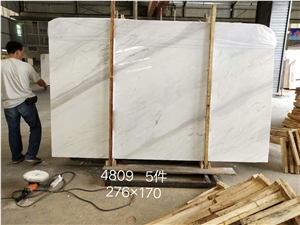 Volakas White Marble Floor Tile