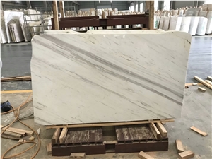 Volakas White Marble Floor Tile