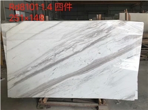 Volakas White Marble Floor Tile