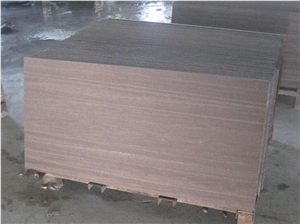 Purple Wooden Vein Marble Slab