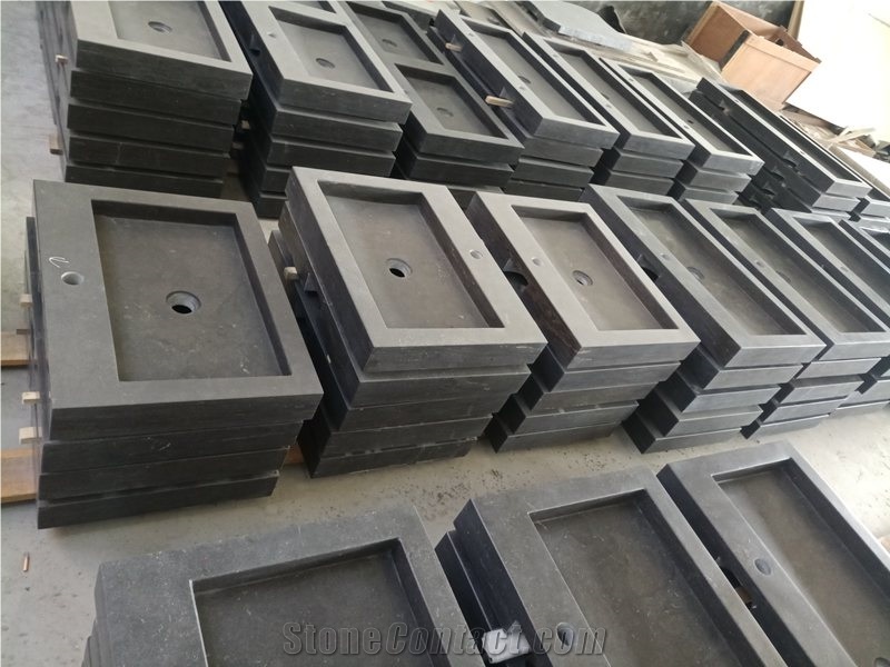 Natural China Bluestone Countertops Sinks Basin
