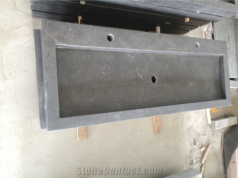 Natural China Bluestone Countertops Sinks Basin