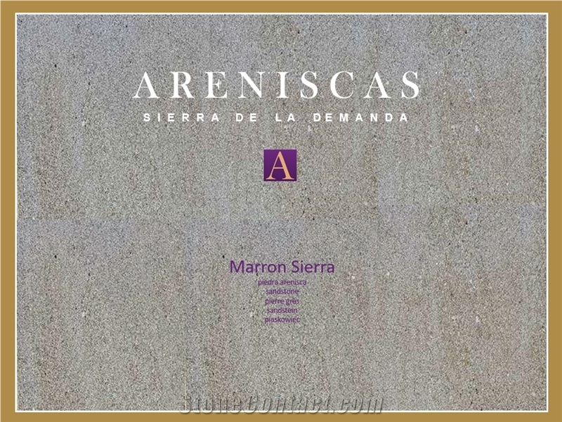 Arenisca Marron Sierra - Brown Sierra De La Demanda Sandstone