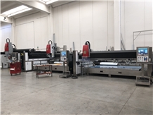 CNC Working Center Bridge Saw - Cnc Router -Slab Handling