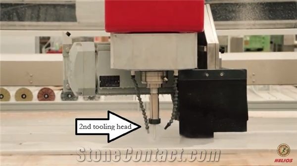 Helios Cut 500 CNC Bridge Saw - Very Simple Use
