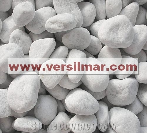 Bianco Carrara Pebbles Mm. 15/25.
