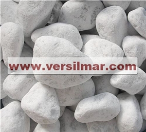 Bianco Carrara Pebbles Mm. 15/25.
