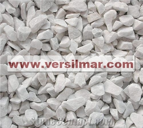 Bianco Carrara Pebbles Mm. 15/25.