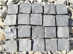 Black Cobble Stone for Landscaping and Pavement