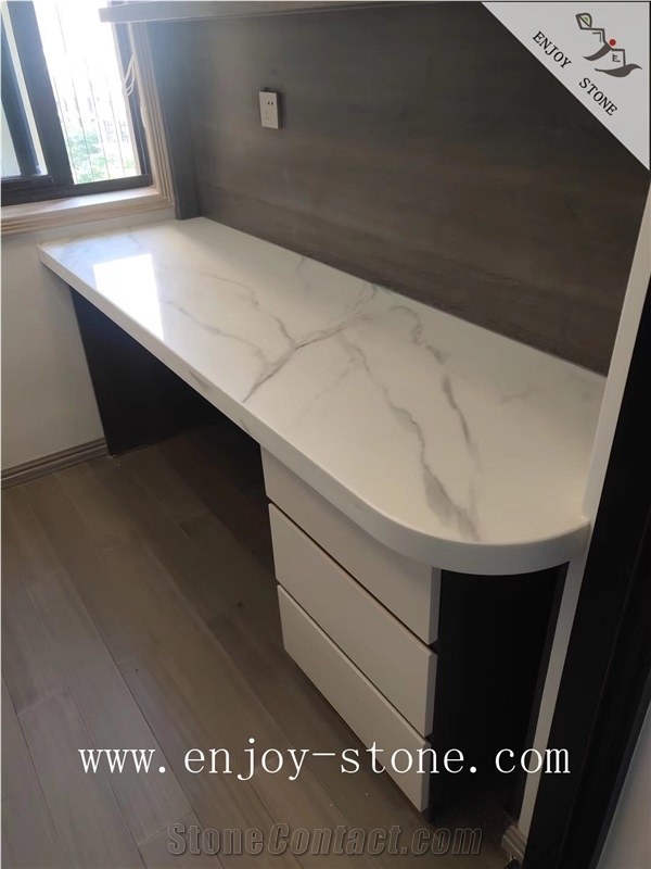 Artificial Stone,Table Top,Glass,Crystallized