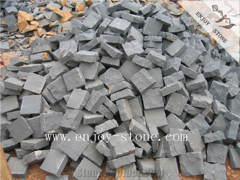 Black Basalt,Road Paver,Cube Stone,Natural Surface