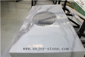 Calacatta Slab,Nano Crystallized Stone,Artificial