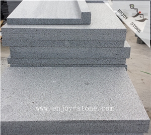 G654 Granite,Sesame Grey,Flamed Tile&Slab,Stone