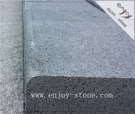 G654 Granite,Sesame Grey,Flamed Tile&Slab,Stone