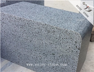 G654 Granite,Sesame Grey,Flamed Tile&Slab,Stone