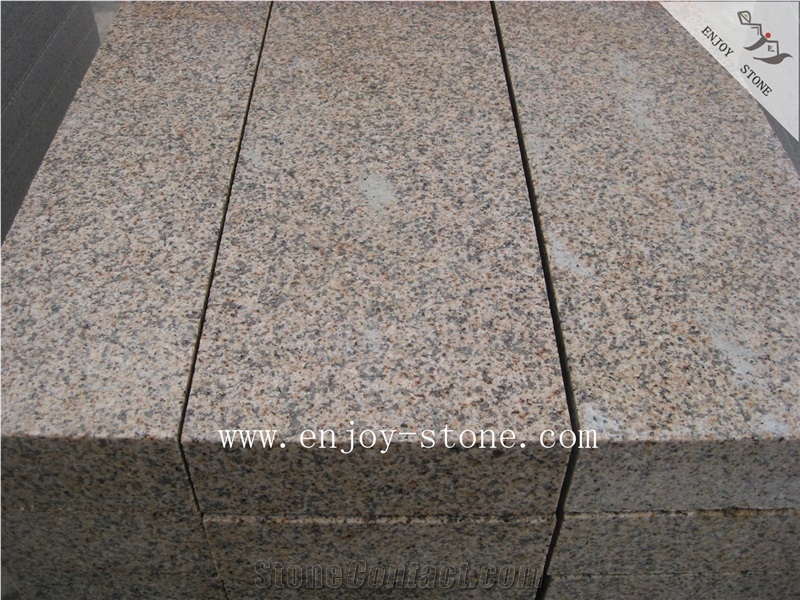G682 Gniate,Yellow Stone,Flamed Tile