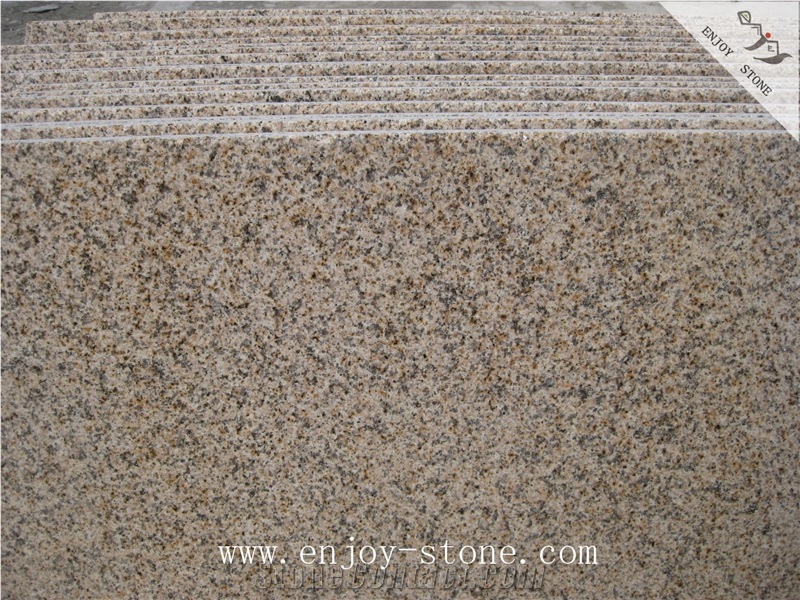G682 Granite,Flamed Tile&Slab,Gloden Rust