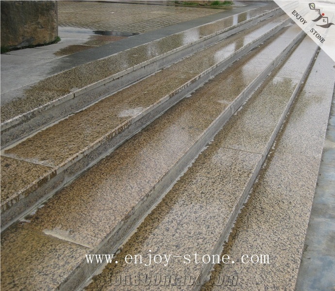 G682 Granite,Golden Rust,Bushhammered,Natural