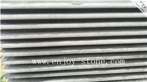 G684 Black Granite,Flamed Bullnose Slab