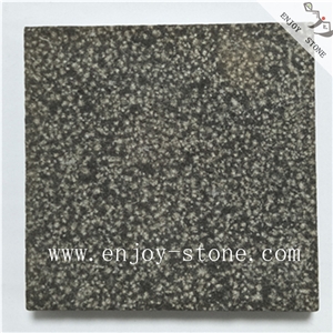 Hainan Black Basalt,Bushhammered,Floor Tile&Slab
