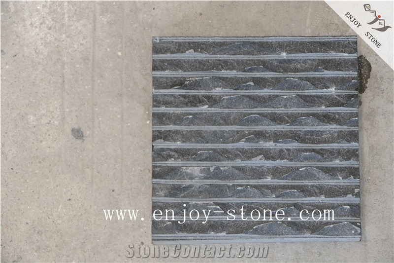 Mongolia Black Granite,Garden Stepping Stone,Brick