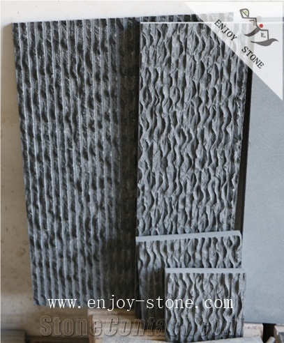 Mongolia Black Granite,Garden Stepping Stone,Brick