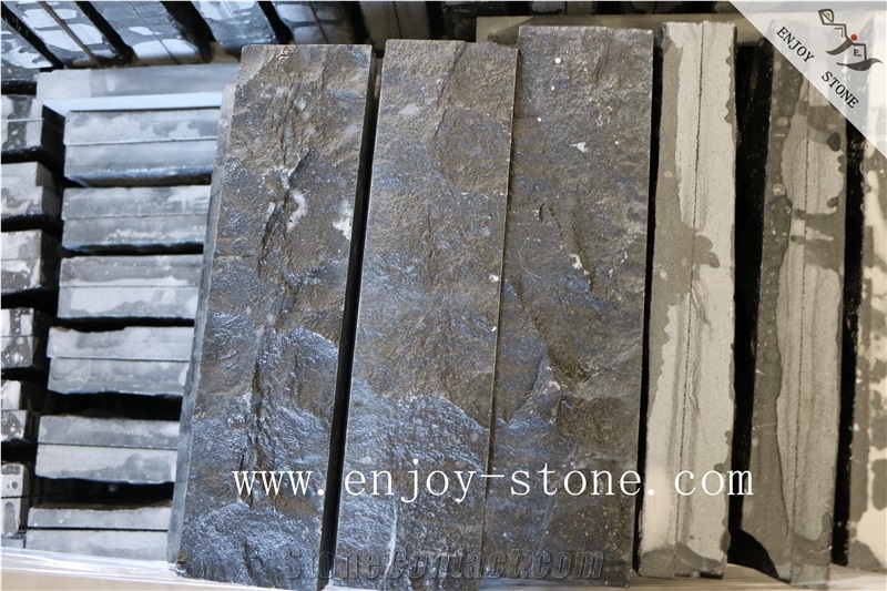 Mongolia Black Granite Tile&Slab,Flamed Stone,