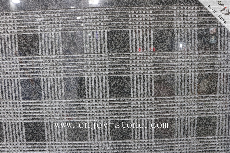 New G654 Granite,Natural Stone,Wall Cover,Combed
