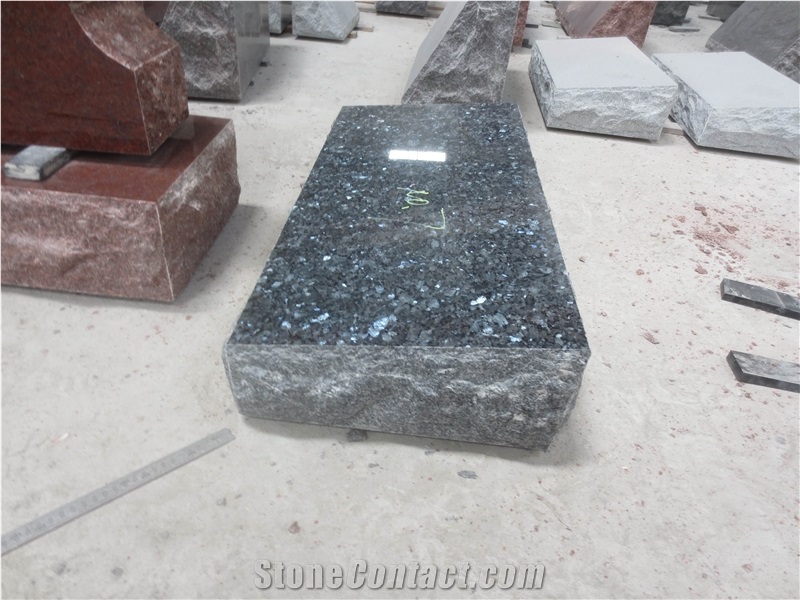 Blue Pearl Cemetery Memorial Bevels Monument