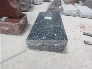 Blue Pearl Cemetery Memorial Bevels Monument