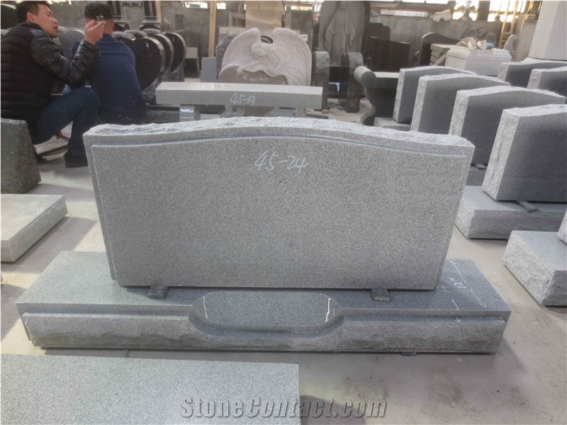 Cheap Price Cemetery Upright Headstones 01