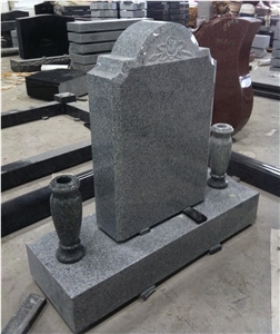 Custom Engraved Cemetery Upright Headstones 06