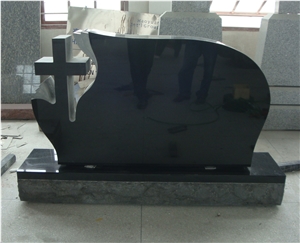 Granite Cemetery Tombstone Upright Monument 12