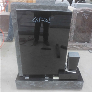 Granite Cemetery Tombstones Upright Monument 11