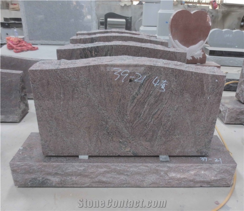 Paradiso Granite Cemetery Graveyard Upright Monuments 02