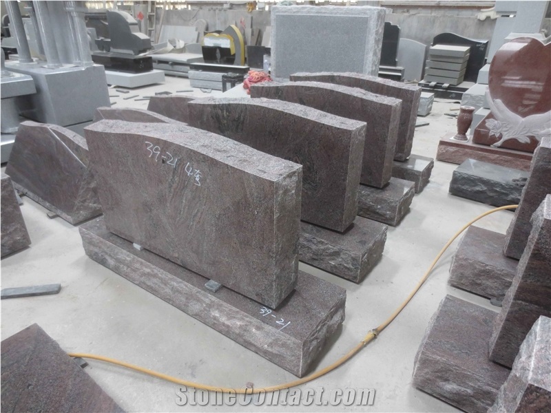 Paradiso Granite Cemetery Graveyard Upright Monuments 02