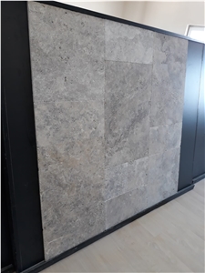 Silver Travertine Tiles, Pattern