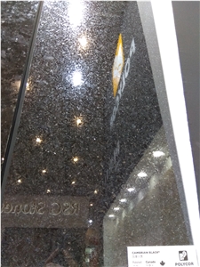 Cambrian Black Granite Polished Slabs, Tiles