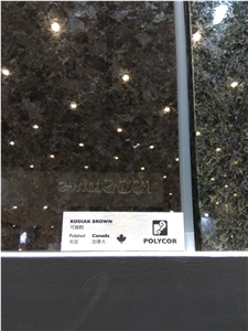 Kodiak Brown Granite Antique Slabs,Polished Tiles