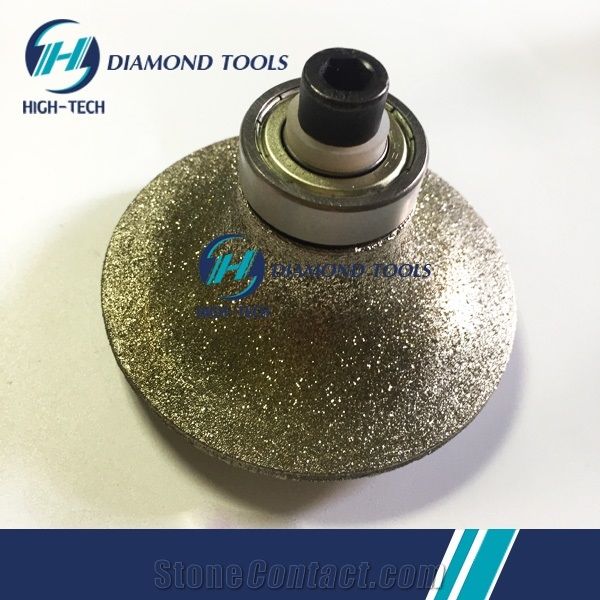 Electroplated Diamond Router Bits for Stone