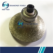 Electroplated Diamond Router Bits for Stone