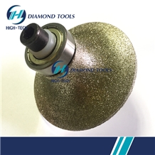 Electroplated Diamond Router Bits for Stone