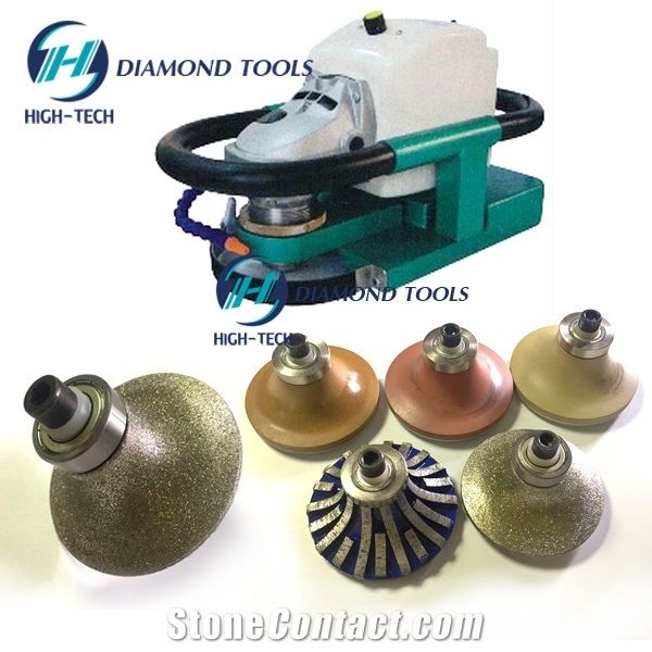 Electroplated Diamond Router Bits for Stone