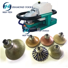 Electroplated Diamond Router Bits for Stone